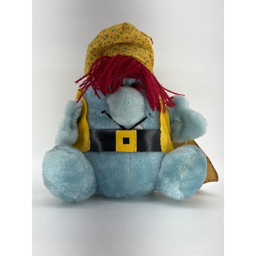 RUSS Moogle Lafitte 874 Plush Toy Blue All New Material Vintage Solid Korea Kids